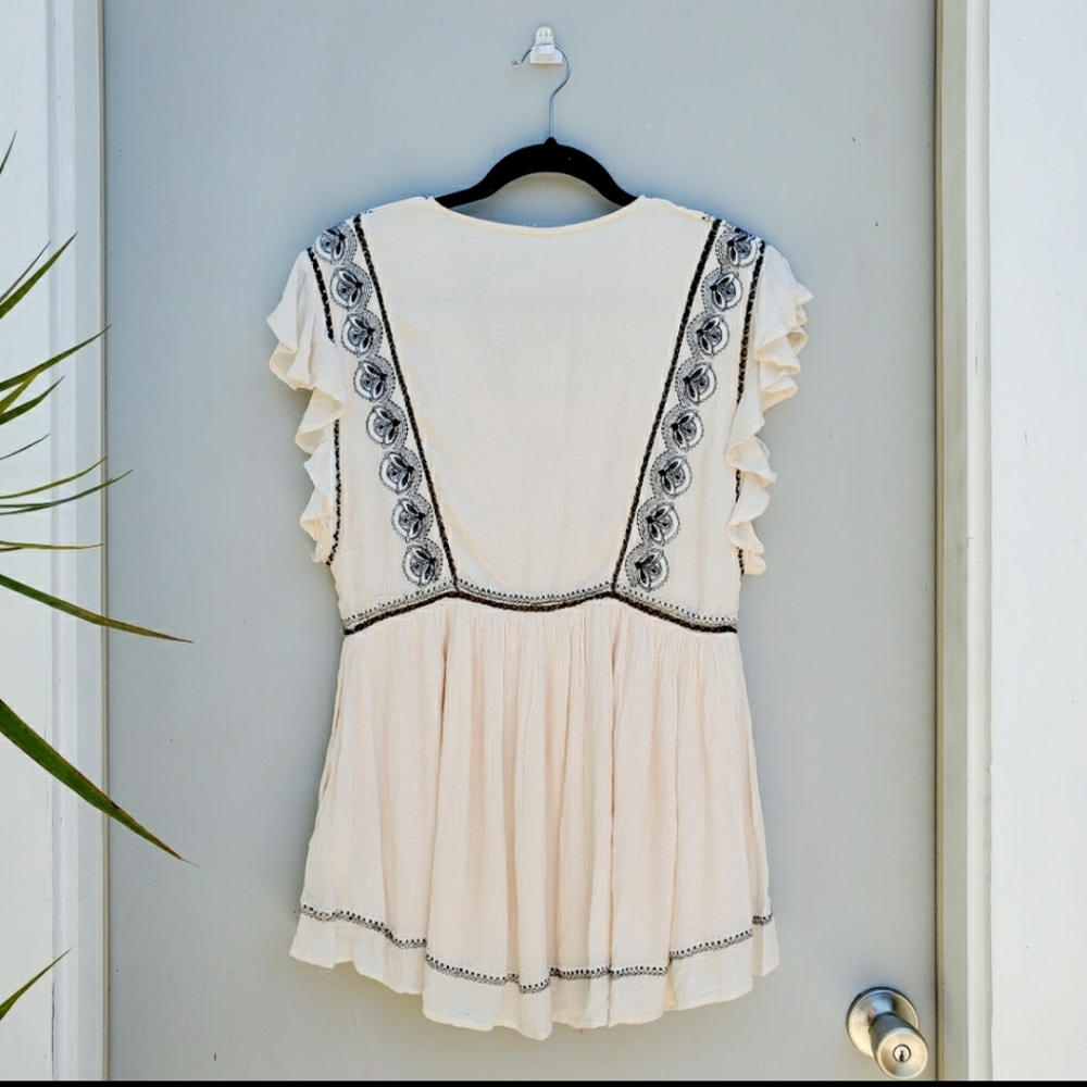 ⚠️SOLD⚠️ Free people falling water tunic - Picture 8 of 8